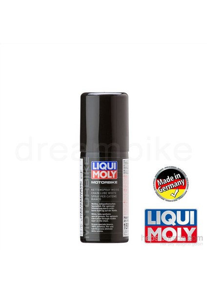 Liqui Moly Beyaz Zincir Yağlayıcı Sprey 50 Ml. Made in Germany 1592