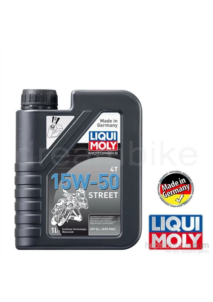 Liqui Moly Street 15W-50 1 Litre Motor Yağı ( Üretim Yılı: 2023 )