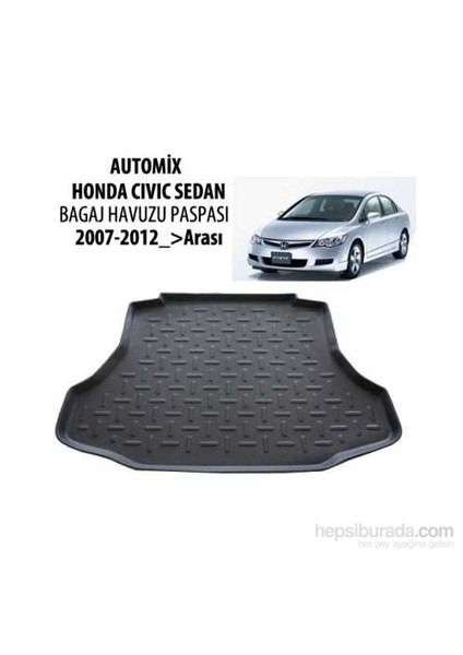 Honda Civic Sedan Bagaj Havuzu 2007 Sonrası