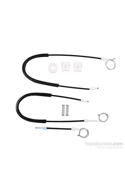 Seat Ibiza MK3 6L1 2002-2008 3-Kapı HB Coupe İçin Elektrikli Sağ veya Sol Kapı Cam Kriko Tamir Seti