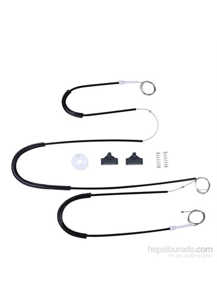 VW Polo MK3 6N1 6N2 1994-2001 2/3 Kapı İçin Elektrikli Ön Sağ veya Sol Kapı Cam Kriko Tamir Seti