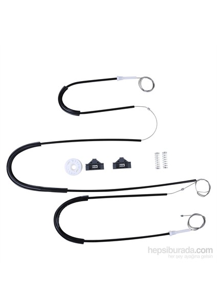 VW Polo MK3 6N1 6N2 1994-2001 2/3 Kapı İçin Elektrikli Ön Sağ veya Sol Kapı Cam Kriko Tamir Seti fiyatları