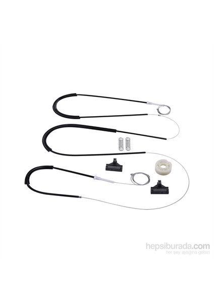 VW Lupo Seat Arosa 1998-2005 3- Kapı 6X0837461 6X0837462 İçin Ön Sol veya Sağ Cam Kriko Tamir Seti