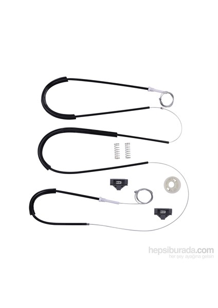 VW Lupo Seat Arosa 1998-2005 3- Kapı 6X0837461 6X0837462 İçin Ön Sol veya Sağ Cam Kriko Tamir Seti modelleri