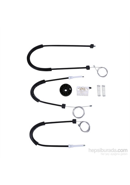 Renault Clio MK3 BR CR KR SR 2005-2014 5-Kapı 8200191148 İçin Elektrikli Ön Sol Cam Kriko Tamir Seti fiyatları