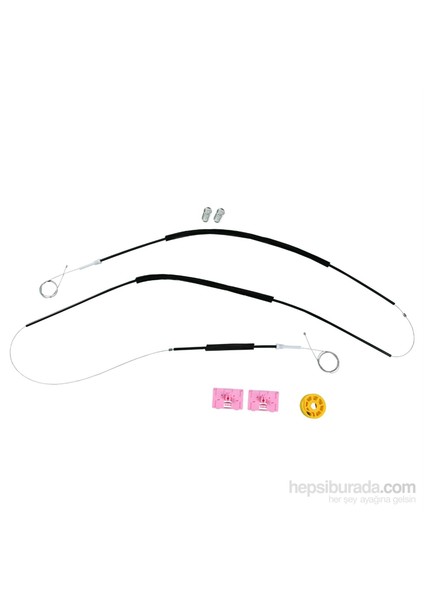 Audi A3 S3 MK1 8L1 1996-2003 2/3 Kapı Hatchback Coupe 8L3837462 İçin Sağ Kapı Cam Kriko Tamir Seti fiyatları