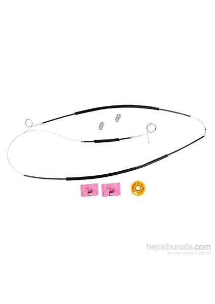 Audi A3 S3 MK1 8L1 1996-2003 2/3 Kapı Hatchback Coupe 8L3837461 İçin Sol Kapı Cam Kriko Tamir Seti