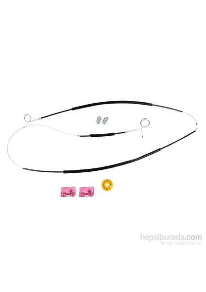 Audi A3 S3 MK1 8L1 1996-2003 2/3 Kapı Hatchback Coupe 8L3837461 İçin Sol Kapı Cam Kriko Tamir Seti fiyatları