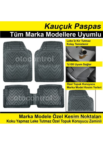 Citroen C5 2013 Sonrası Kauçuk Paspas 39667