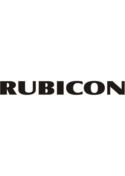 Sticker Master Rubicon Sticker Oto Motor Pc Etiket