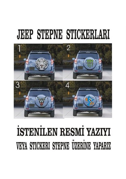 Sticker Master Jeep Sticker 3 Oto Motor Pc Etiket