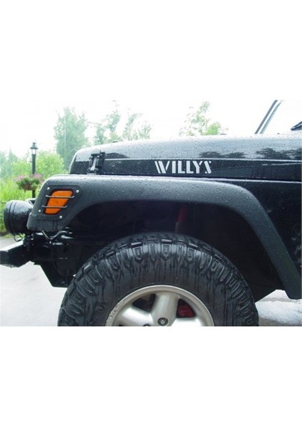 Sticker Master Willys Sticker Oto Motor Pc Etiket