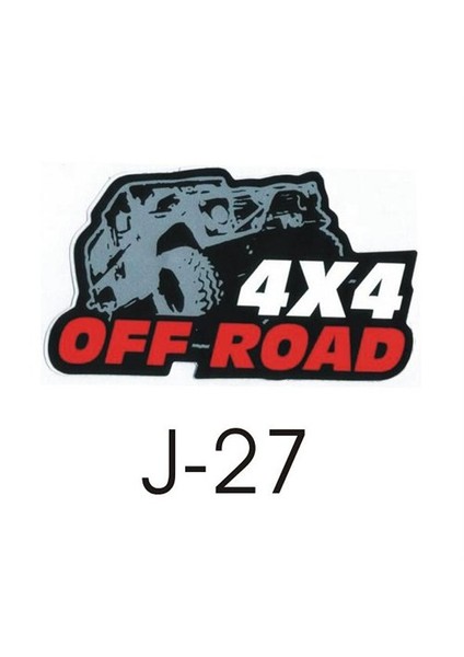 Sticker Master Jeep Sticker 27 Oto Motor Pc Etiket