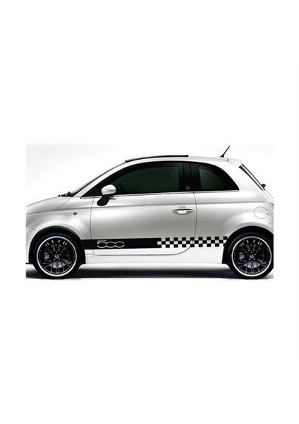 Sticker Master Fiat 500 Sticker Oto Motor Pc Etiket