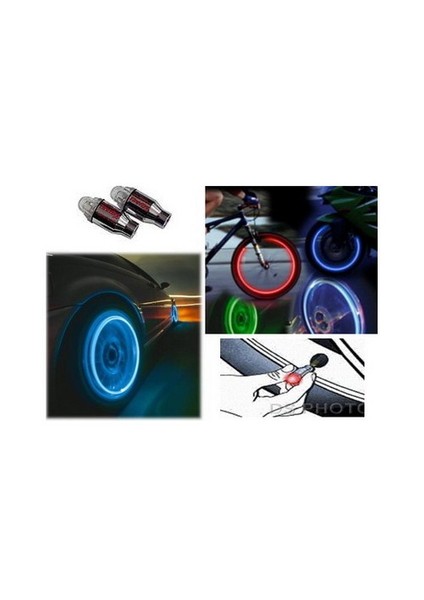 Tireflys Ledlİ Jant Işığı Mavi 80105