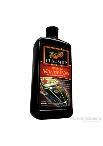 Meguiar's Flagship Premium Marine Wax Boya Koruyucu Sıvı Wax 946 ML. 85M6332