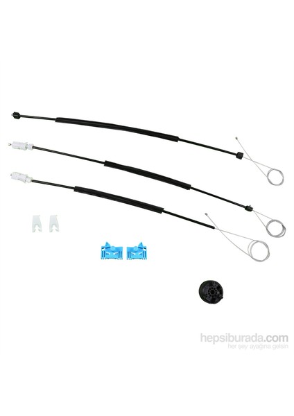 Renault Vel Satis Hatchback BJ 2001-2009 8200008326 İçin Elektrikli Ön Sağ Kapı Cam Kriko Tamir Seti