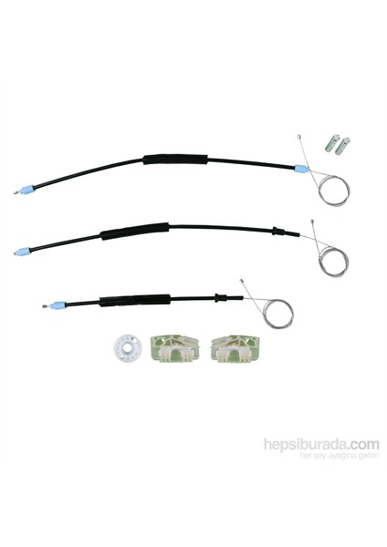 Seat Leon MK2 1P 1P1 2005-2012 5-Kapı HB 1P0837462A İçin Elektrikli Ön Sağ Kapı Cam Kriko Tamir Seti