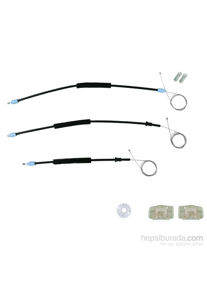 Seat Leon MK2 1P 1P1 2005-2012 5-Kapı HB 1P0837462A İçin Elektrikli Ön Sağ Kapı Cam Kriko Tamir Seti fiyatları