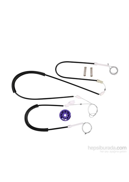 VW Golf MK3 1991-1998 5-Kapı Vento Jetta 1992-1999 İçin Elektrikli Ön Sol Kapı Cam Kriko Tamir Seti fiyatları