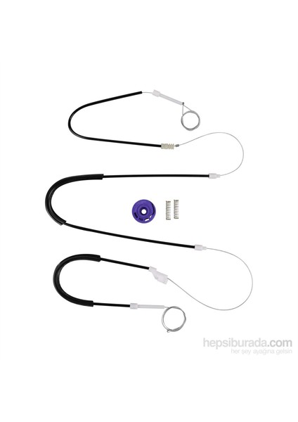 VW Golf MK3 1991-1998 5-Kapı Vento Jetta 1992-1999 İçin Elektrikli Ön Sağ Kapı Cam Kriko Tamir Seti