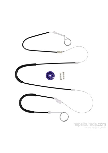 VW Golf MK3 1991-1998 5-Kapı Vento Jetta 1992-1999 İçin Elektrikli Ön Sağ Kapı Cam Kriko Tamir Seti fiyatları