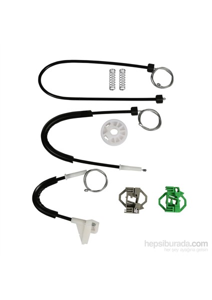 Seat Cordoba MK1 6K1 6K2 Vario 6K5 Inca 6K9 6K4837401P İçin Ön Sol Cam Kriko Tamir Seti