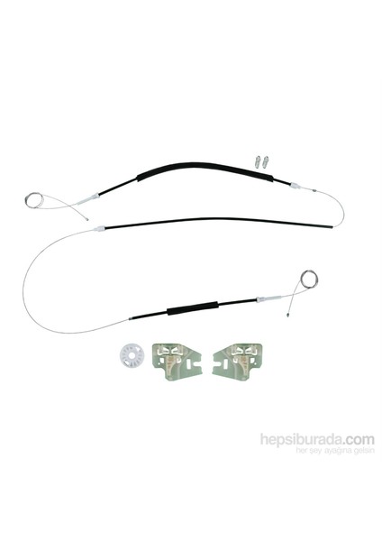 BMW 3 Serisi E46 2001-2005 4/5 Kapı Makyajlı Kasa 51337020659 İçin Ön Sol Kapı Cam Kriko Tamir Seti