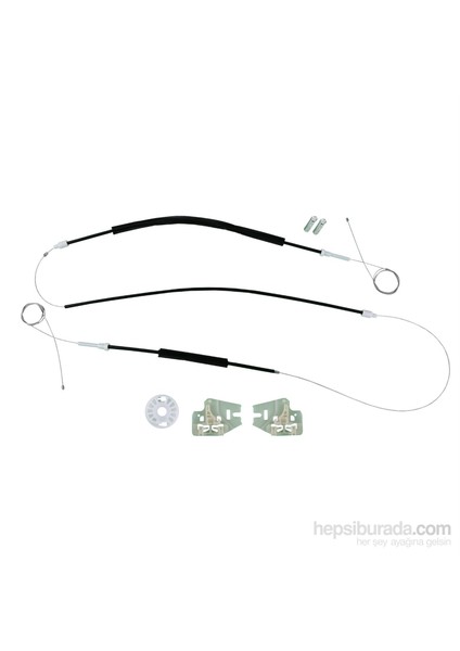 BMW 3 Serisi E46 2001-2005 4/5 Kapı Makyajlı Kasa 51337020660 İçin Ön Sağ Kapı Cam Kriko Tamir Seti