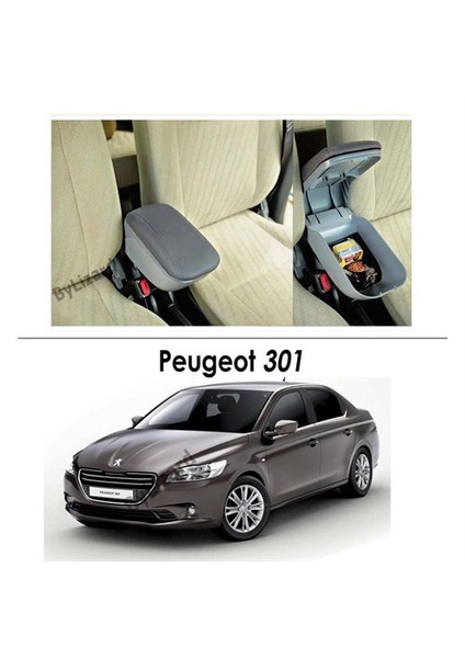 Peugeot 301 Kol Dayama Kolçak Gri - Araca Özel