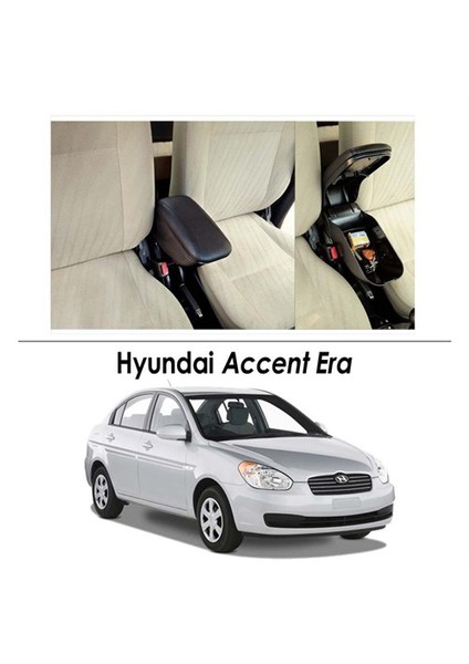 Bylizard Hyundai Accent Era Kol Dayama Kolçak Siyah - Araca Özel