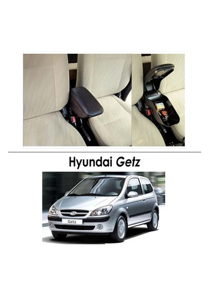 Bylizard Hyundai Getz Kol Dayama Kolçak Siyah - Araca Özel