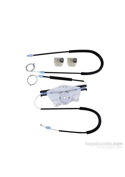 VW New Beetle C1 1C1 1997-2011 3-Kapı HB 1C0837656 İçin Elektrikli Ön Sağ Kapı Cam Kriko Tamir Seti