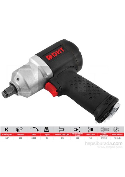 3/8 Havalı Somun Sıkma 103666