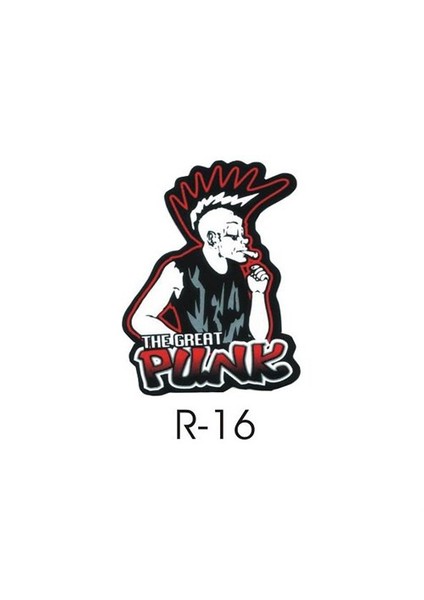 Sticker Master Punk Boy Sticker Oto Motor Pc Etiket