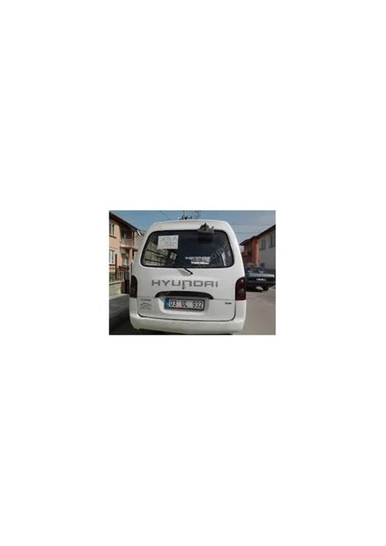 Sticker Master Hyundai Minibüs Arka Yazısı Oto Motor Pc Etiket