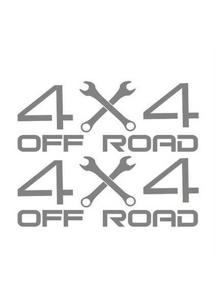 Sticker Master 4X4 Jeep Sticker-2 Oto Motor Pc Etiket
