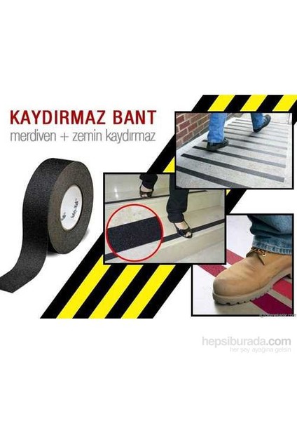 Merdiven Ve Zemin Kaydırmaz Bant