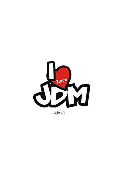 Sticker Master Love Jdm Sticker-1 Oto Motor Pc Etiket