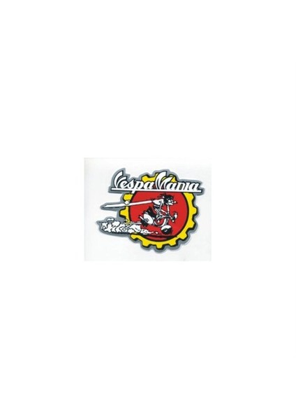 Sticker Master Vespa Mania Sticker Oto Motor Pc Etiket