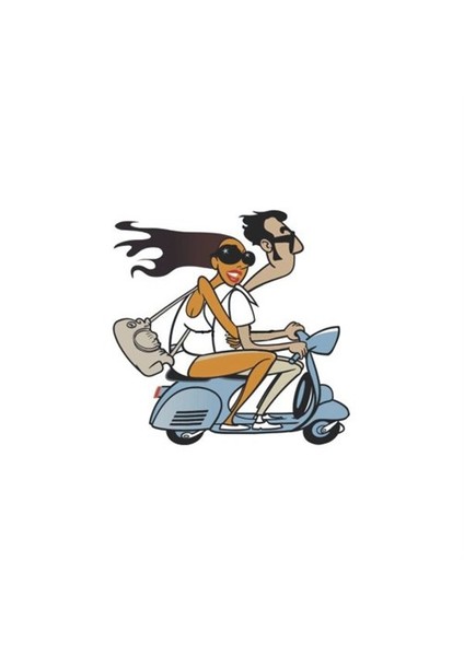 Sticker Master Vespa Sticker Oto Motor Pc Etiket