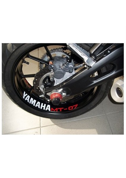 Sticker Master Yamaha Mt 07 Jant İçi Sticker Oto Motor Pc Etiket