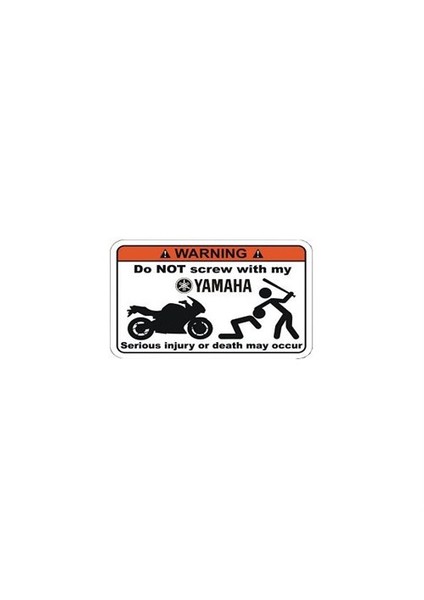 Sticker Master Yamahama Dokunma Sticker Oto Motor Pc Etiket