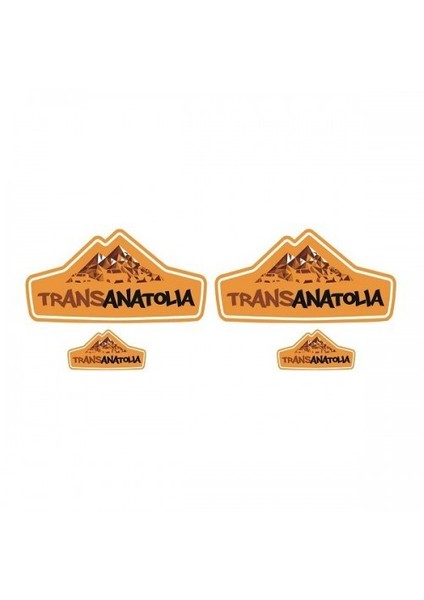 Sticker Master Transanatolia Sticker Set Oto Motor Pc Etiket