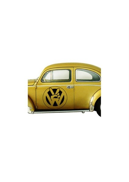 Sticker Master Vw Logo Sticker Set Oto Motor Pc Etiket