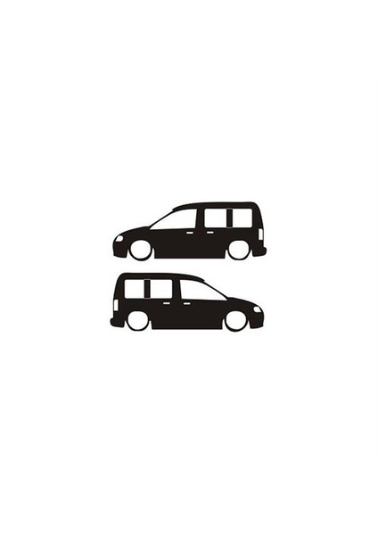 Sticker Master Volkswagen Caddy Sticker Oto Motor Pc Etiket