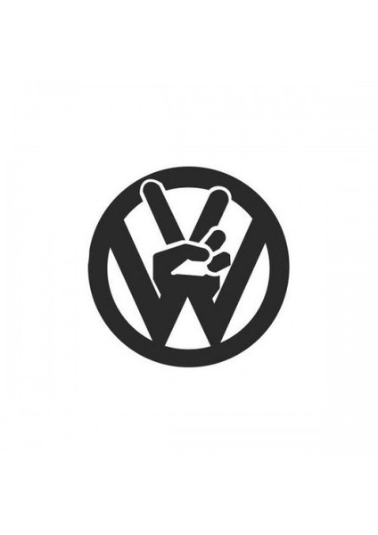 Sticker Master Volkswagen Logo Sticker Oto Motor Pc Etiket