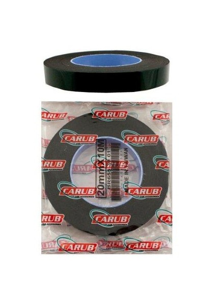 Siyah cm2=1 kg 2 cm x 10 Mt Çift Taraflı Bant