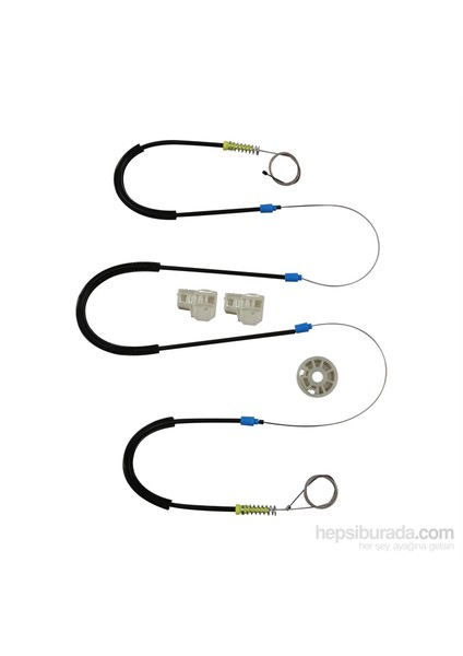 VW Polo MK3 6N1 6N2 Hatchback 1994-2001 4/5 Kapı 6N4837462 İçin Ön Sağ Kapı Cam Kriko Tamir Seti