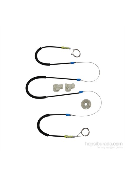 VW Polo MK3 6N1 6N2 Hatchback 1994-2001 4/5 Kapı 6N4837462 İçin Ön Sağ Kapı Cam Kriko Tamir Seti fiyatları